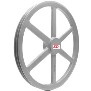 Polia de Ferro Fundido 550mm 2 Canais Perfil C