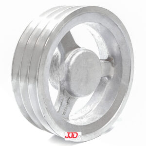 Polia de Aluminio 190mm 3 Canais Perfil A