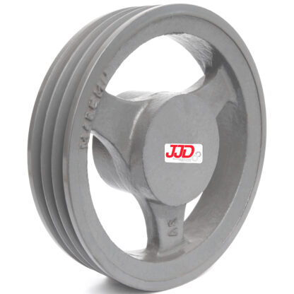 Polia de Ferro Fundido 170mm 3 Canais Perfil 3V
