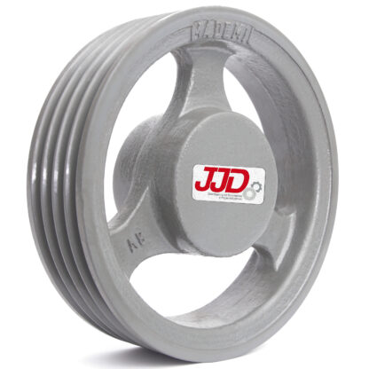 Polia de Ferro Fundido 230mm 4 Canais Perfil 3V