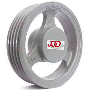 Polia de Ferro Fundido 220mm 4 Canais Perfil 3V