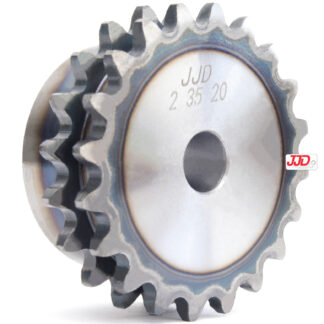 Engrenagem P/ Corrente Dupla Passo 3/8'' Asa 35 - 20 Dentes Temperados
