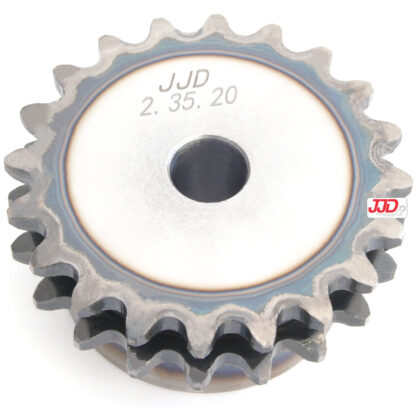 Engrenagem P/ Corrente Dupla Passo 3/8'' Asa 35 - 20 Dentes Temperados - Image 2
