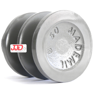 Polia Ferro Fundido 50mm 2 Canais Perfil B