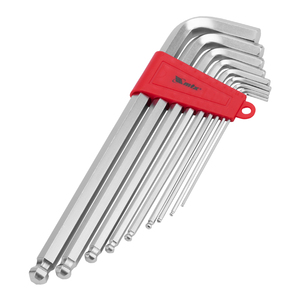 Jogo de Chave Allen Extra Longa Abaulada 2-12mm 9 peças - Mtx