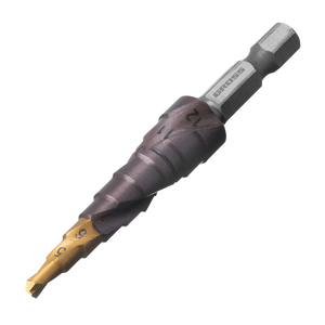 Broca Escalonada 4-6-8-10-12-14-16-18-20mm Aço M2 Gross