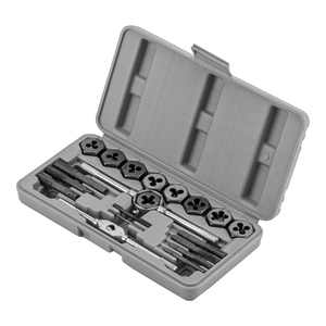 Jogo de Cossinete e Machos Manuais M3 M12 20 peças - Sparta