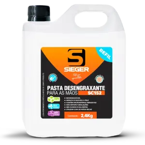 Pasta Desengraxante p/ Mãos SC152 2,4kg Refil Sieger