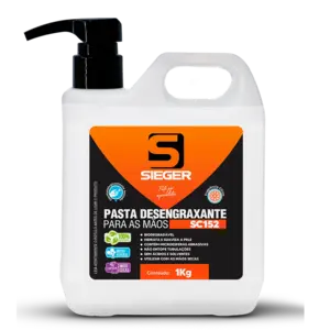 Pasta Desengraxante p/ Mãos SC152 1kg Pump Sieger