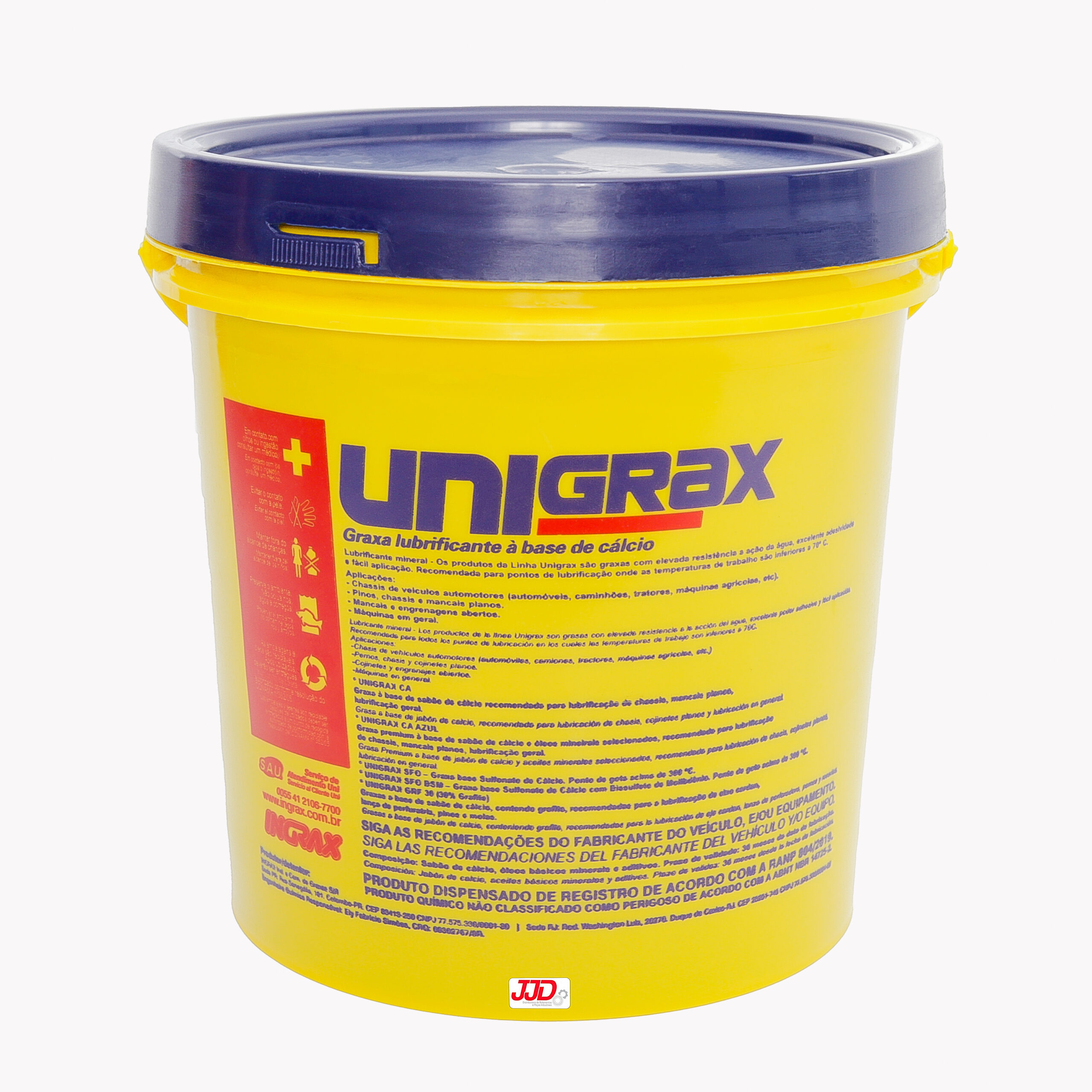 Graxa 3kg CA Azul Unigrax - Imagem 2